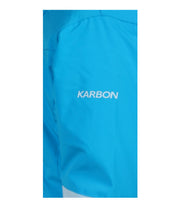 Close up of the logo on the sleeve