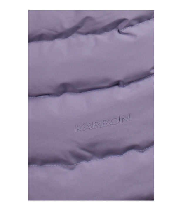 Close up of the logo at the back.